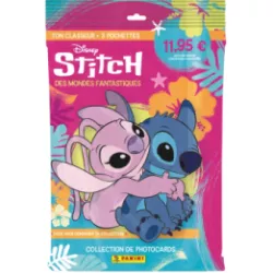 ZESTAW STARTOWY PANINI STICH AMAZING WORLDS 2025 ALBUM + 2 SASZETKI