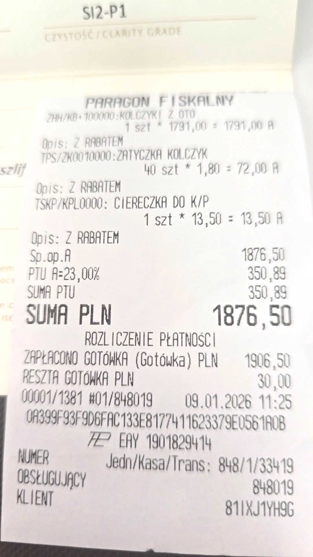 zlote-kolczyki-z-diamentemcertyfikatparagon-stan-11323-2