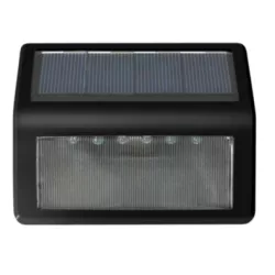 KINKIET SOLARNY FENCE 3000 K IP44 CZARNY