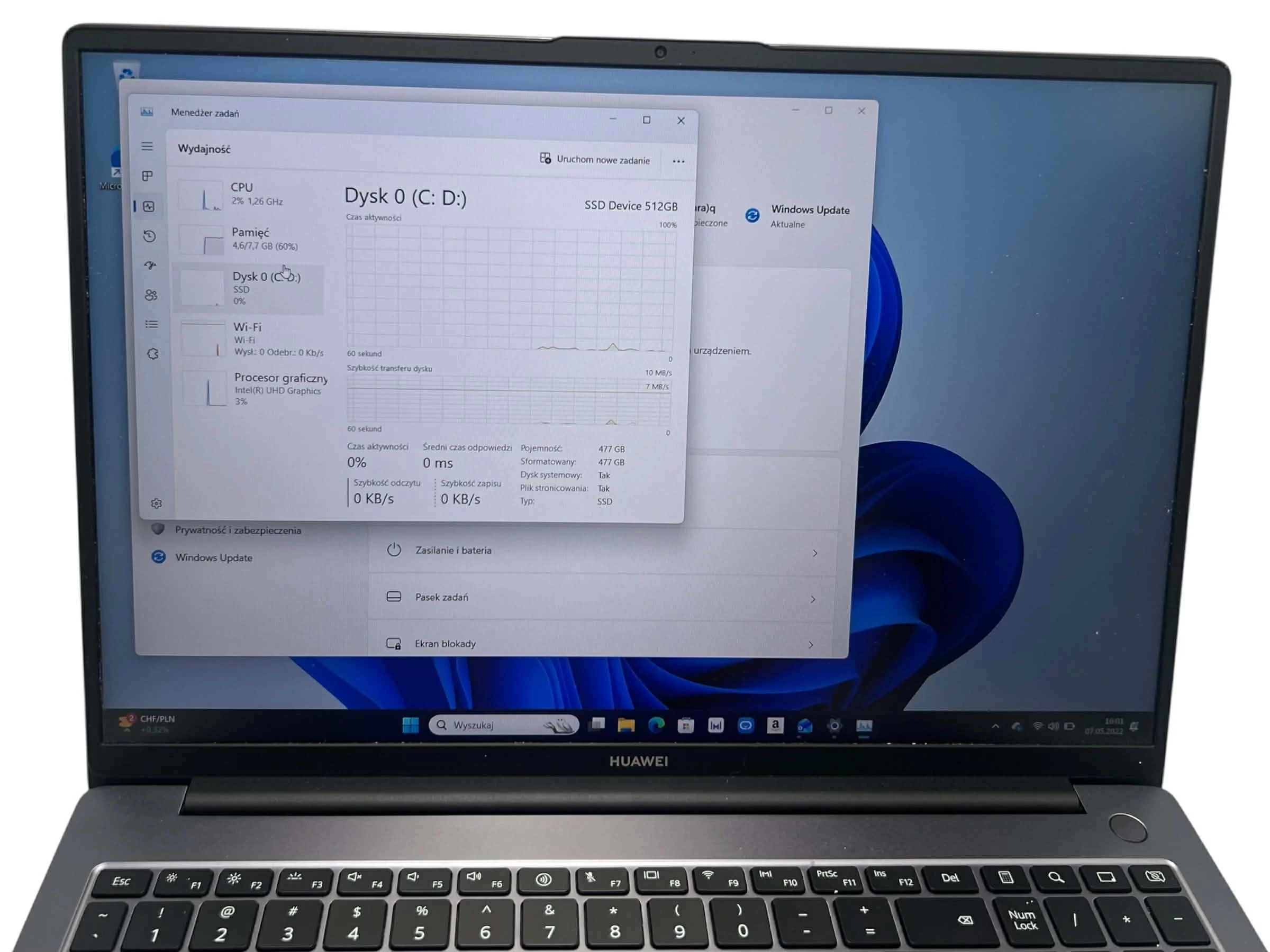 laptop-huawei-matebook-i5-12th-ssd-512gb-win-11-8gb-ram-przekatna-ekranu-16
