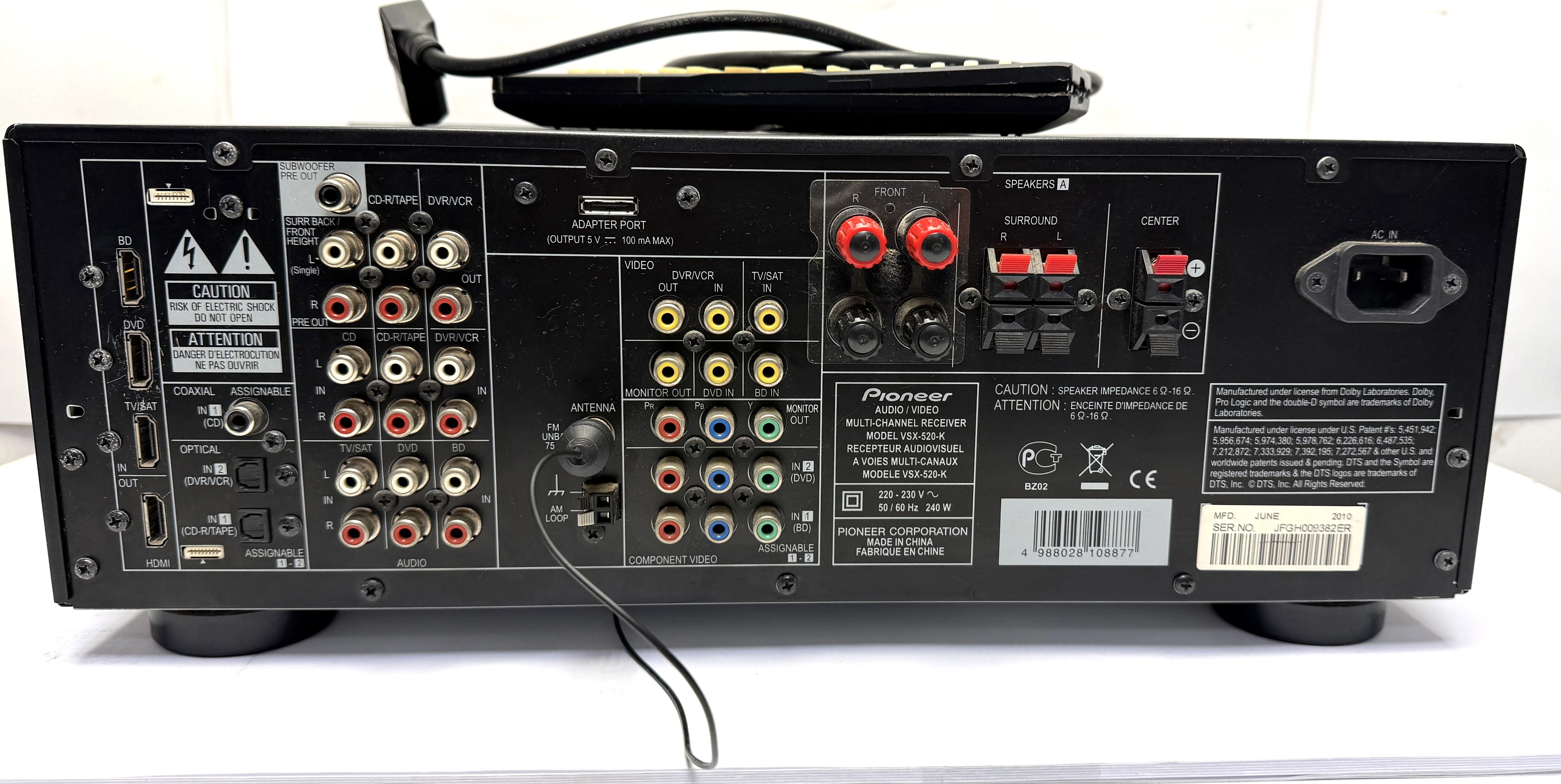 amplituner-pioneer-vsx-520pilot-stan-11323-2