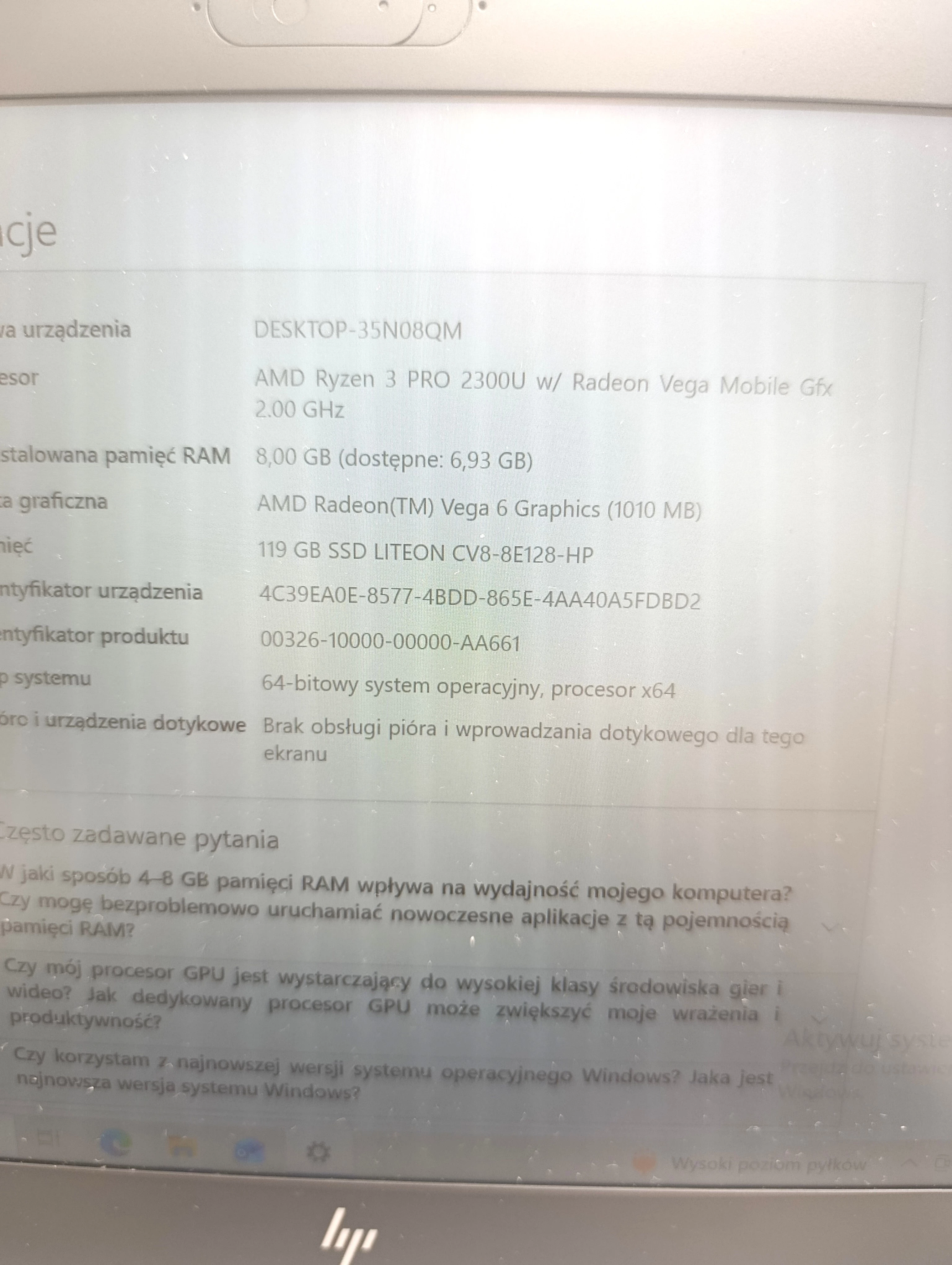 laptop-hp-elitebook-amd-ryzen-3-pro-2300u-8gb-256-ssd-w10-rozdzielczosc-px-4474-211457