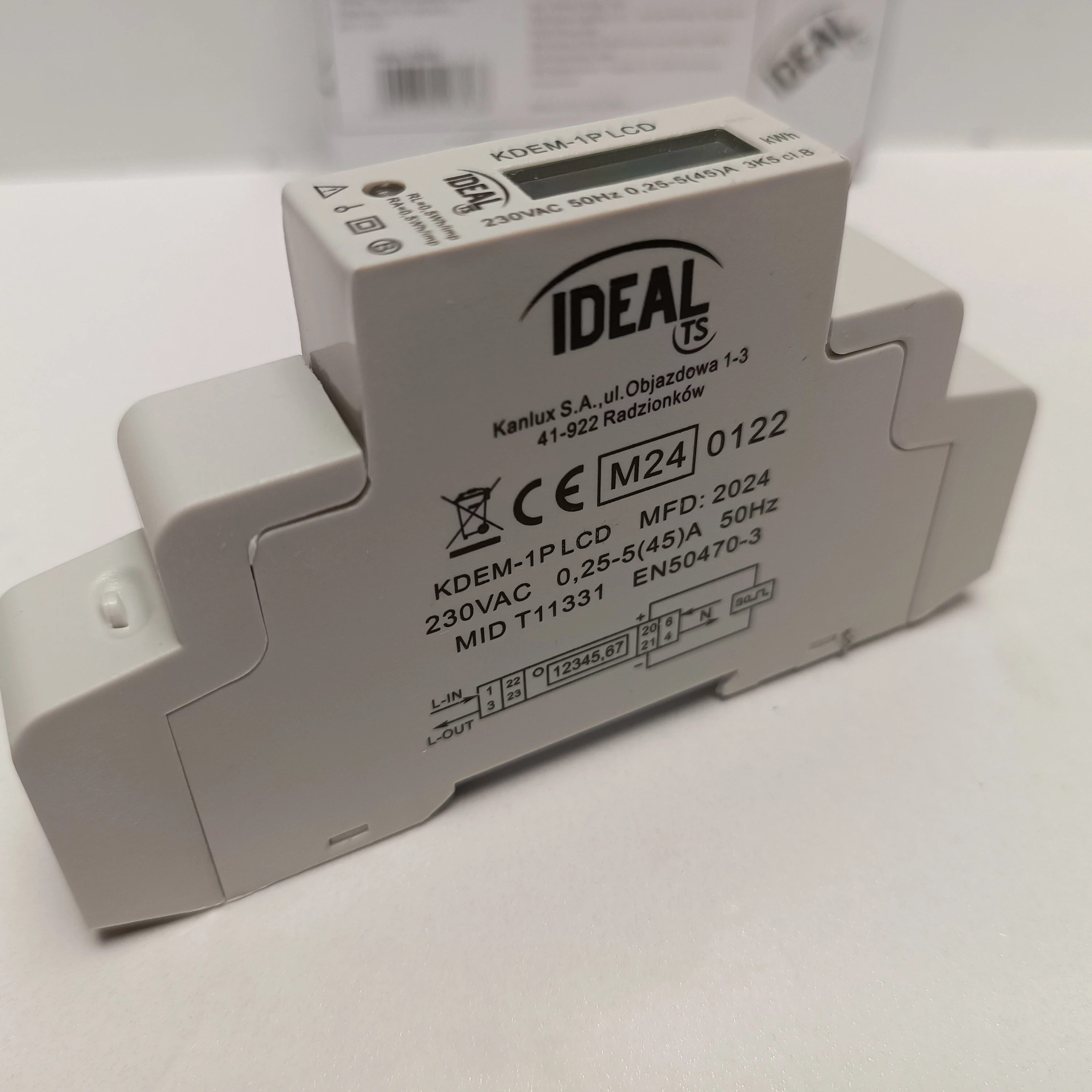 ideal-kanlux-licznik-zuzycia-energii-1p-in-45a-kdem-1p-lcd-19343-kod-producenta-12ea5rn1
