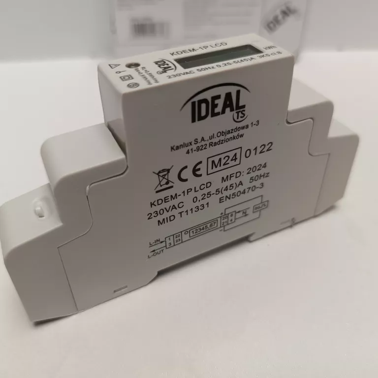 ideal-kanlux-licznik-zuzycia-energii-1p-in-45a-kdem-1p-lcd-19343-kod-producenta-12ea5rn1