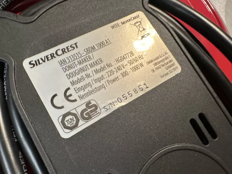 silvercrest-doughnut-maker-ean-gtin-5905575904959