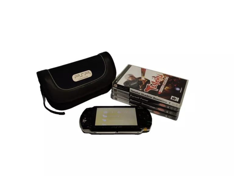 konsola-sony-psp-e-1004-karta-2gb-gry-god-of-war-burnout-pursuit-tench-kosciuszki-8-koscian-poludnie