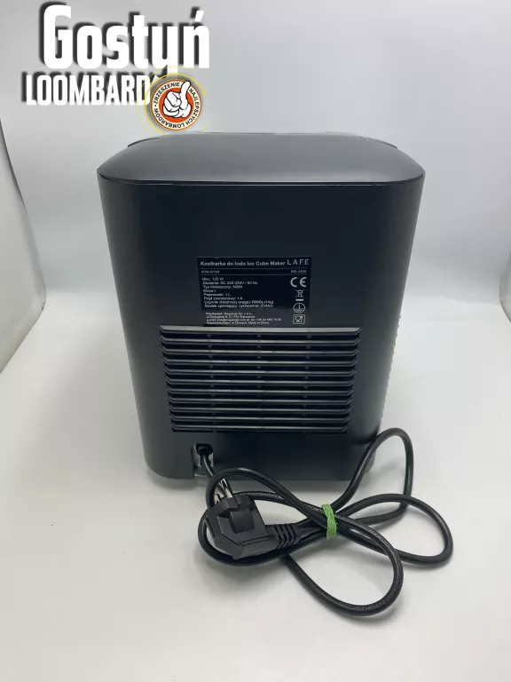 kostkarka-do-lodu-lafe-ice-cube-maker-1-l-czarna-120-w-gwarancja-pojemnosc-zbiornika-na-wode-100