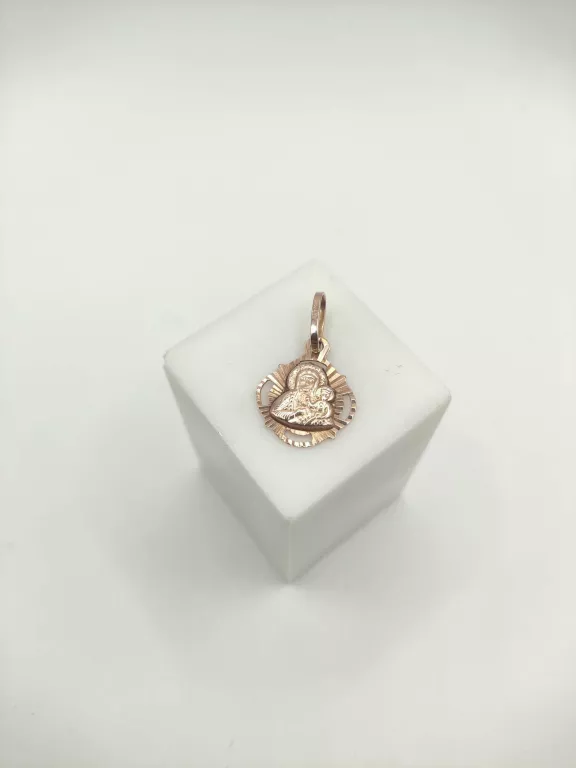 zlota-zawieszka-medalik-m096-p585-dl26cm-wodna-9-glubczyce