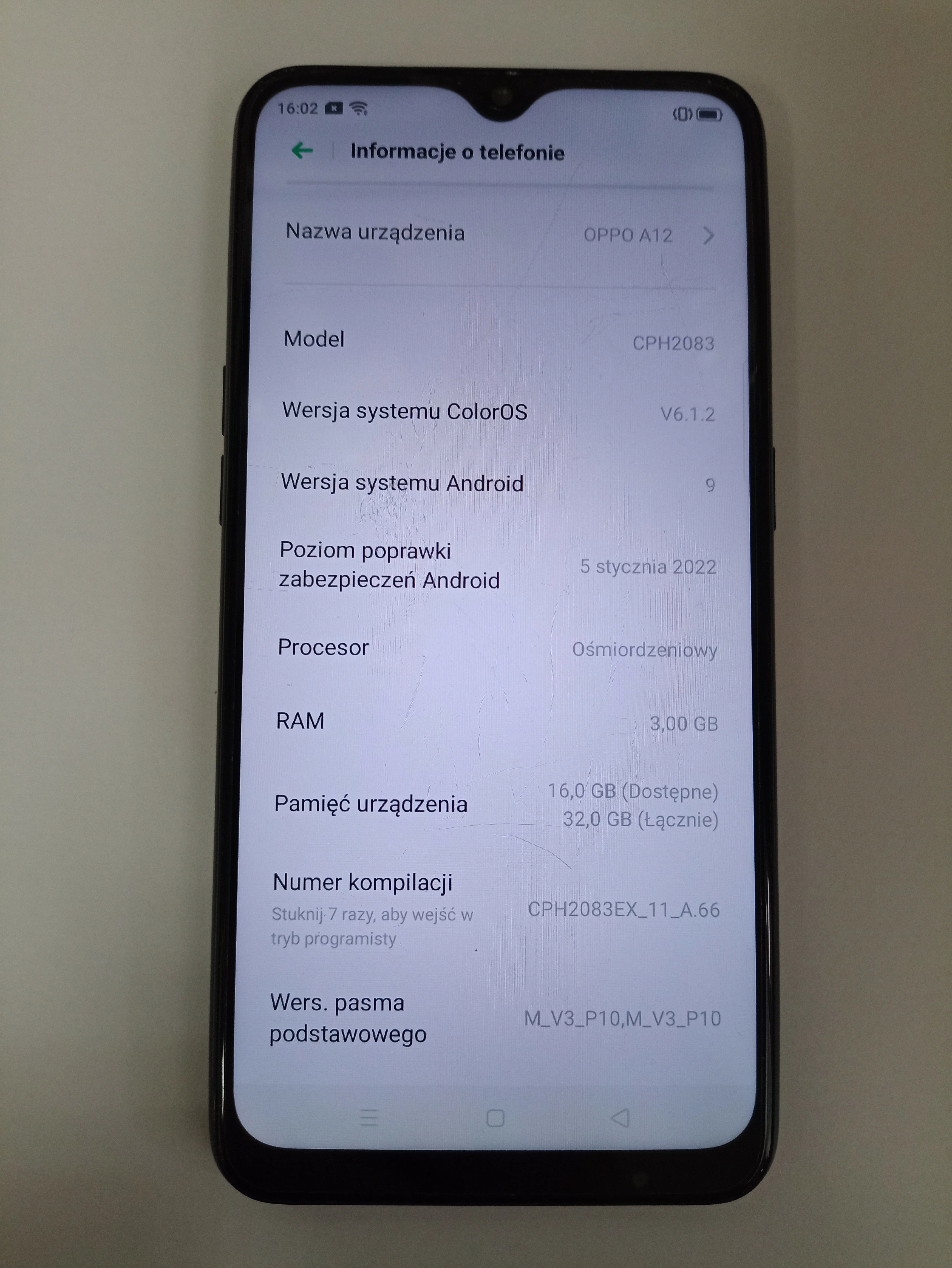 telefon-oppo-a12-332gb-ean-gtin-6944284661189