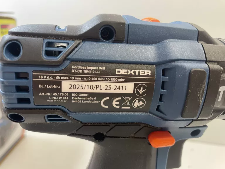 wkretarka-dexter-dt-cd-1844-2-li-i-18v-akumulator-einhell-25ah-pojemnosc-akumulatora-100