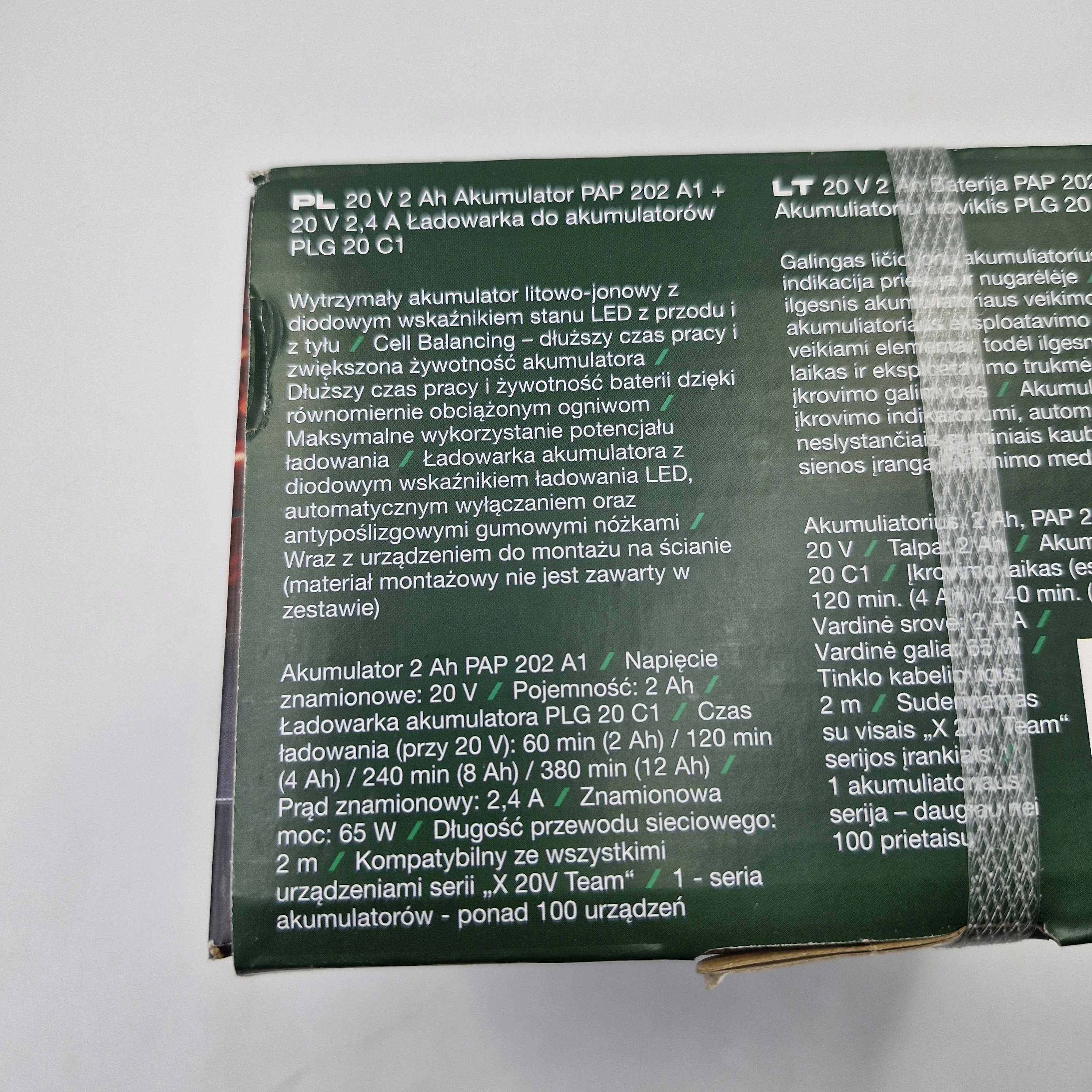 akumulator-parkside-pap-202-a1-ladowarka-aku-plg-20-c1-stan-11323-2