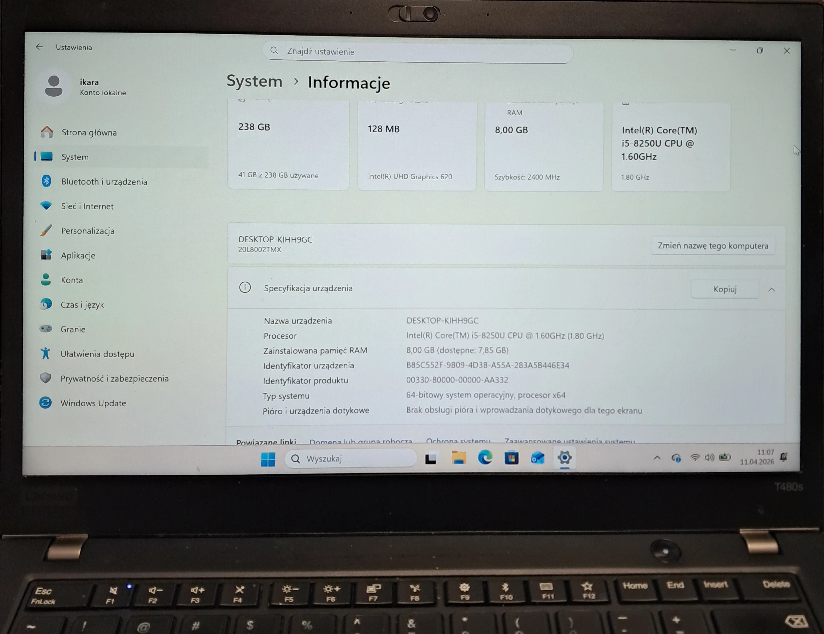 laptop-lenovo-thinkpad-t480s-14-i5-8350u-256gb-8gb-w11-ean-gtin-192158886213