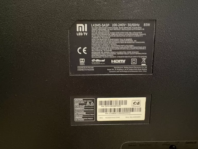 telewizor-led-xiaomi-l43m5-5asp-43-4k-ean-gtin-6971408151097