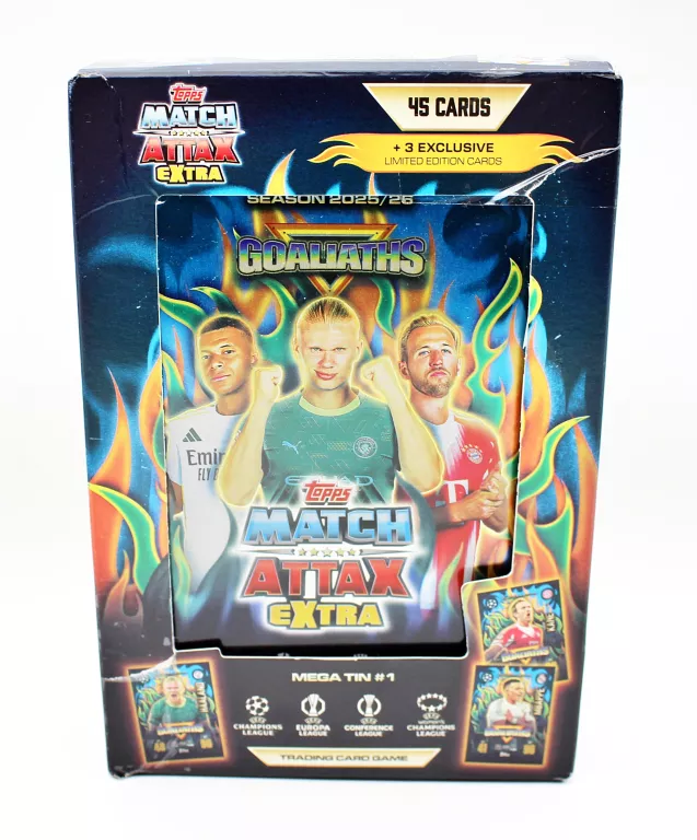 puszka-topps-match-attax-extra-goaliaths-45-kart-3-exclusive-limited-edit-glogowska-160-poznan