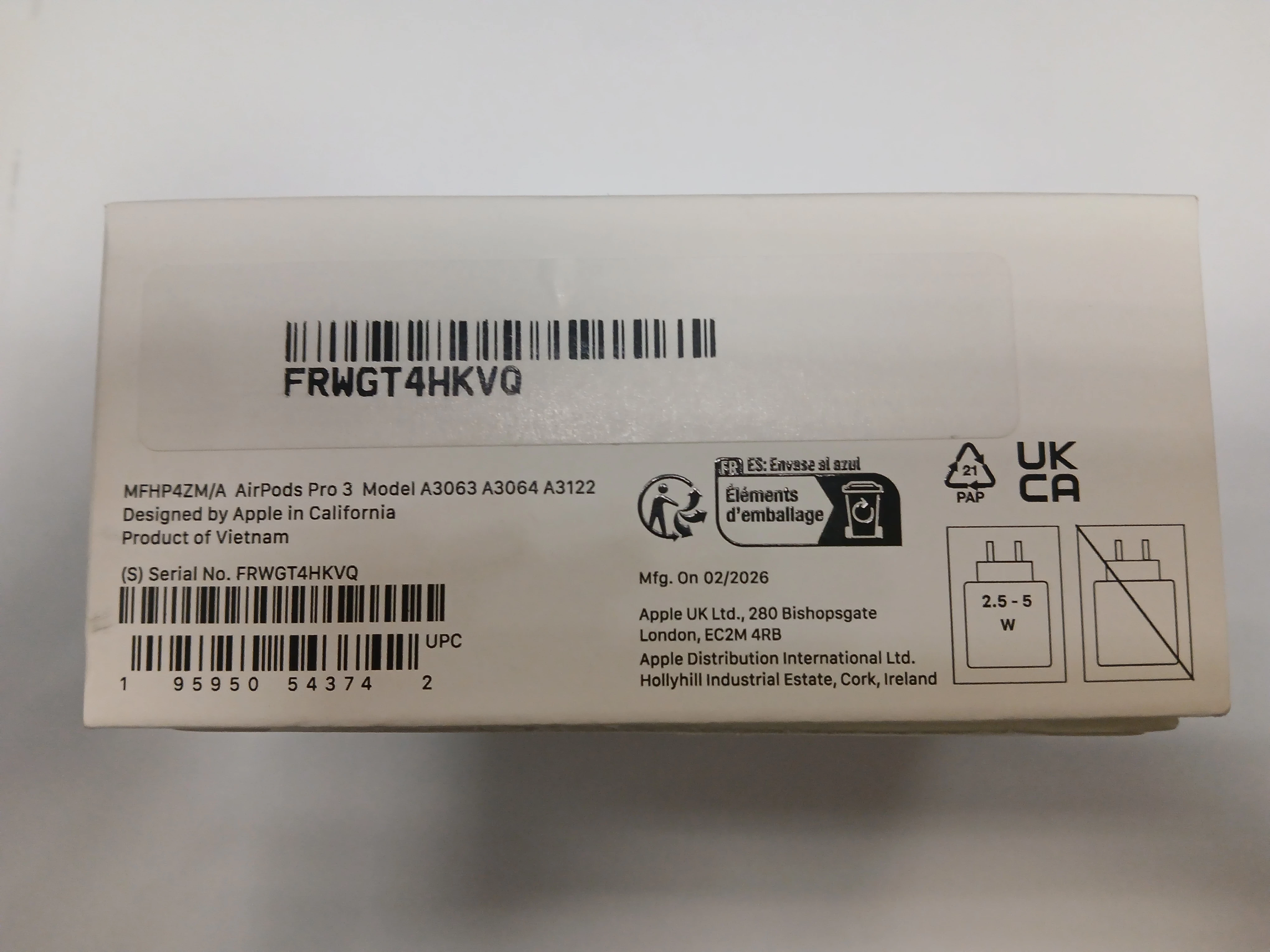 sluchawki-dokanalowe-apple-airpods-pro-3-rozpakowane-tylko-do-zdjec-stan-11323-2