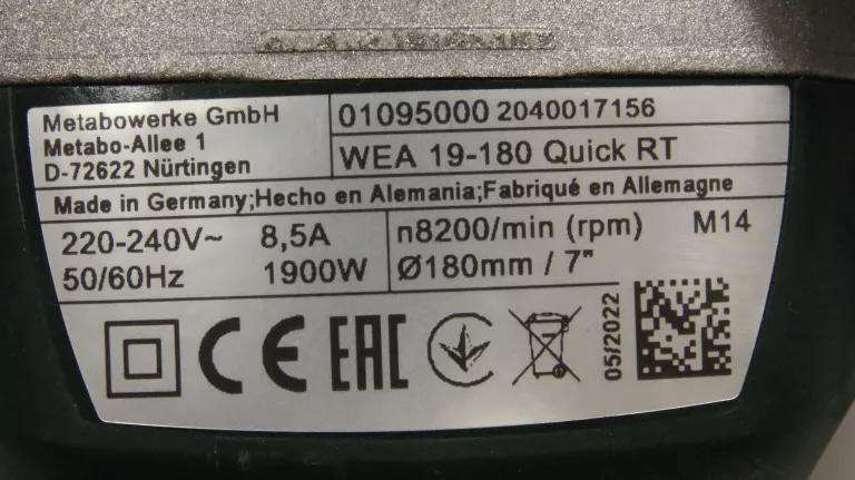 szlifierka-katowa-metabo-wea-19-180-quick-rt-1900w-052022-igla-maksymalna-moc-190000