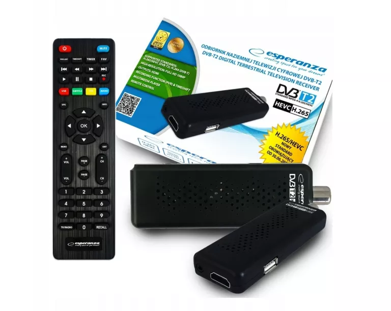 tuner-dekoder-dvb-t2-hevc-h265-esperanza-ev109r-ean-gtin-5901299958131