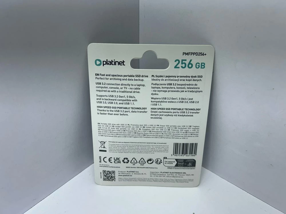 dysk-ssd-pendrive-usb-32-gen2-256-gb-do-400-mbs-szybki-konsola-pc-laptop-ean-gtin-5907595461580