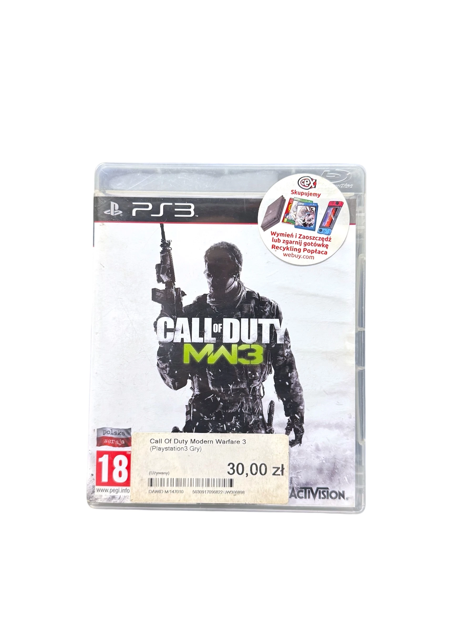 gra-ps3-call-of-duty-mw3-modern-warfare-3-daszynskiego-22-wroclaw-gracja