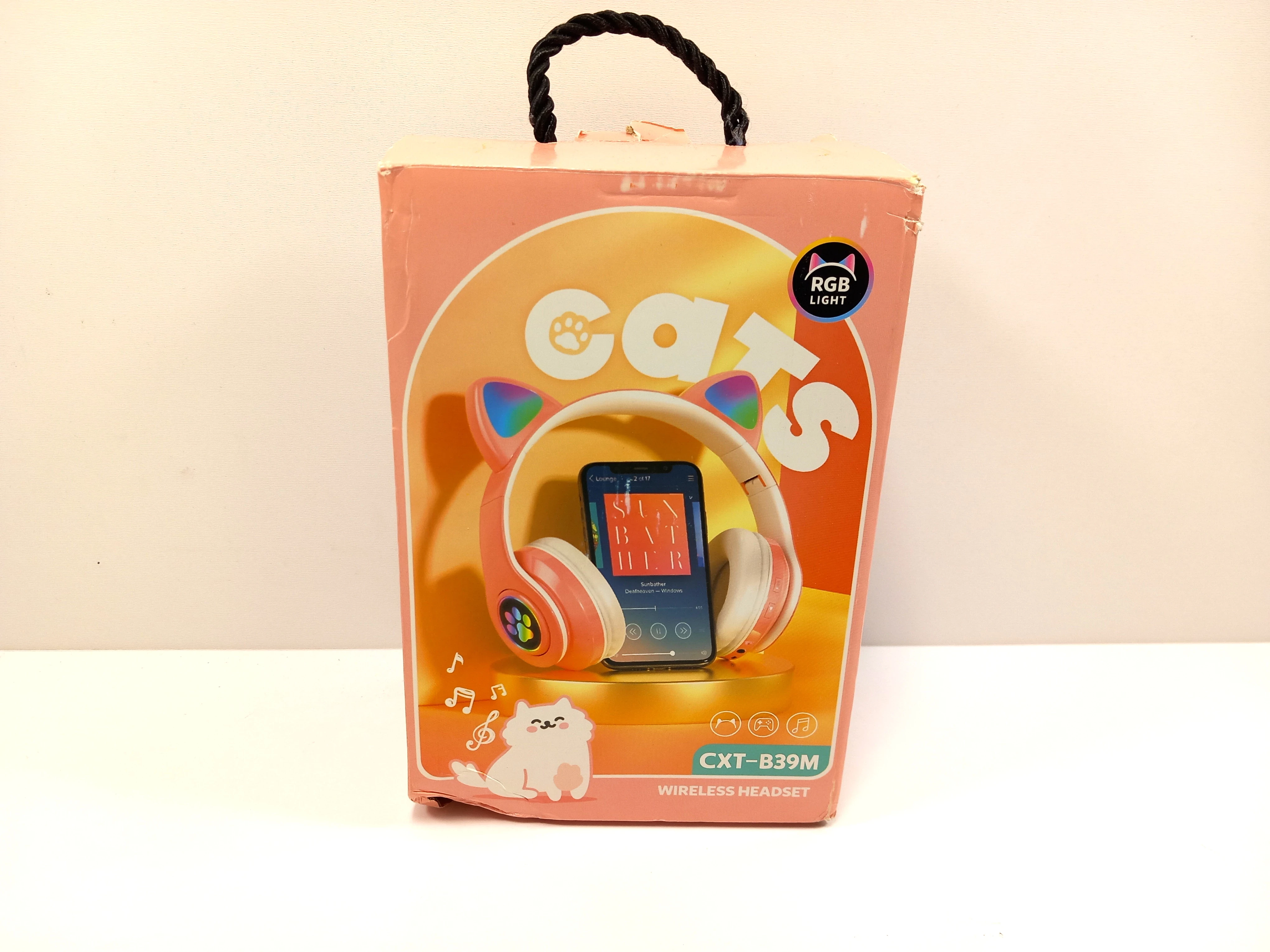 sluchawki-bezprzewodowe-rozowe-kocie-uszy-komplet-stan-11323-2