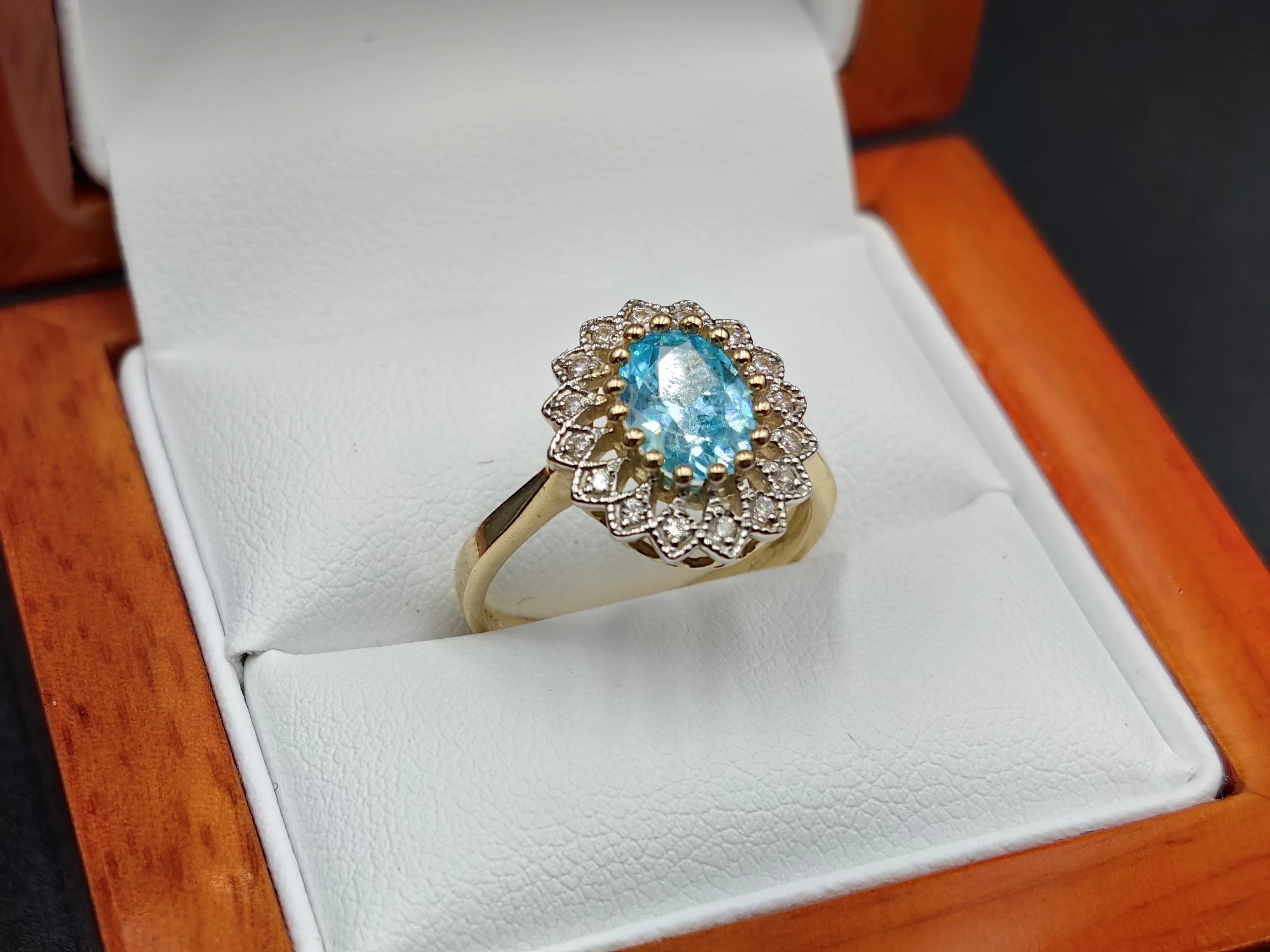 zjawiskowy-zloty-pierscionek-z-blekitnym-oczkiekm-349g-pr585-r14-andrzeja-10-katowice