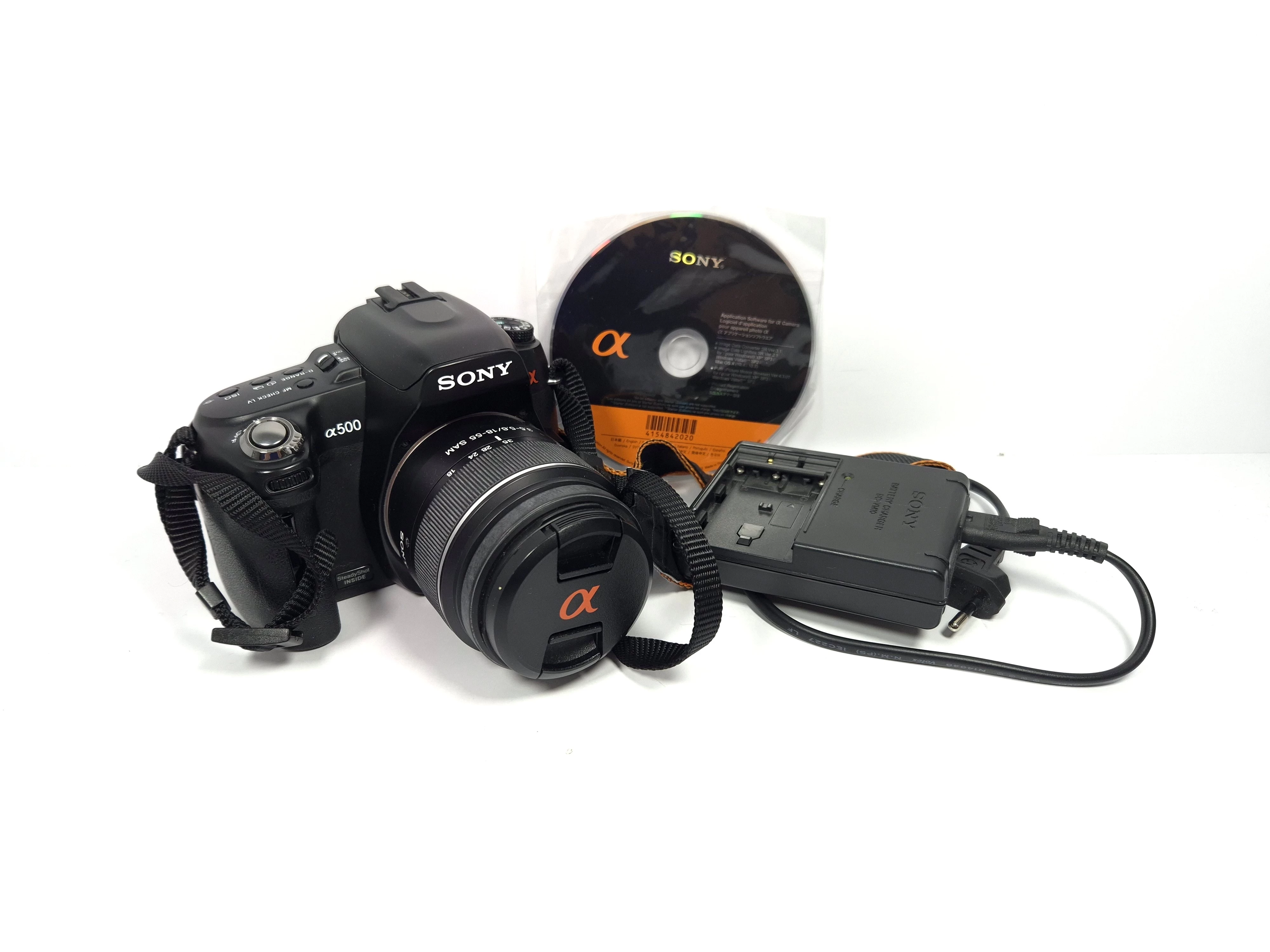 aparat-sony-dslr-a500-obiektyw-ladowarka-plyta-osiedle-pod-lipami-poznan