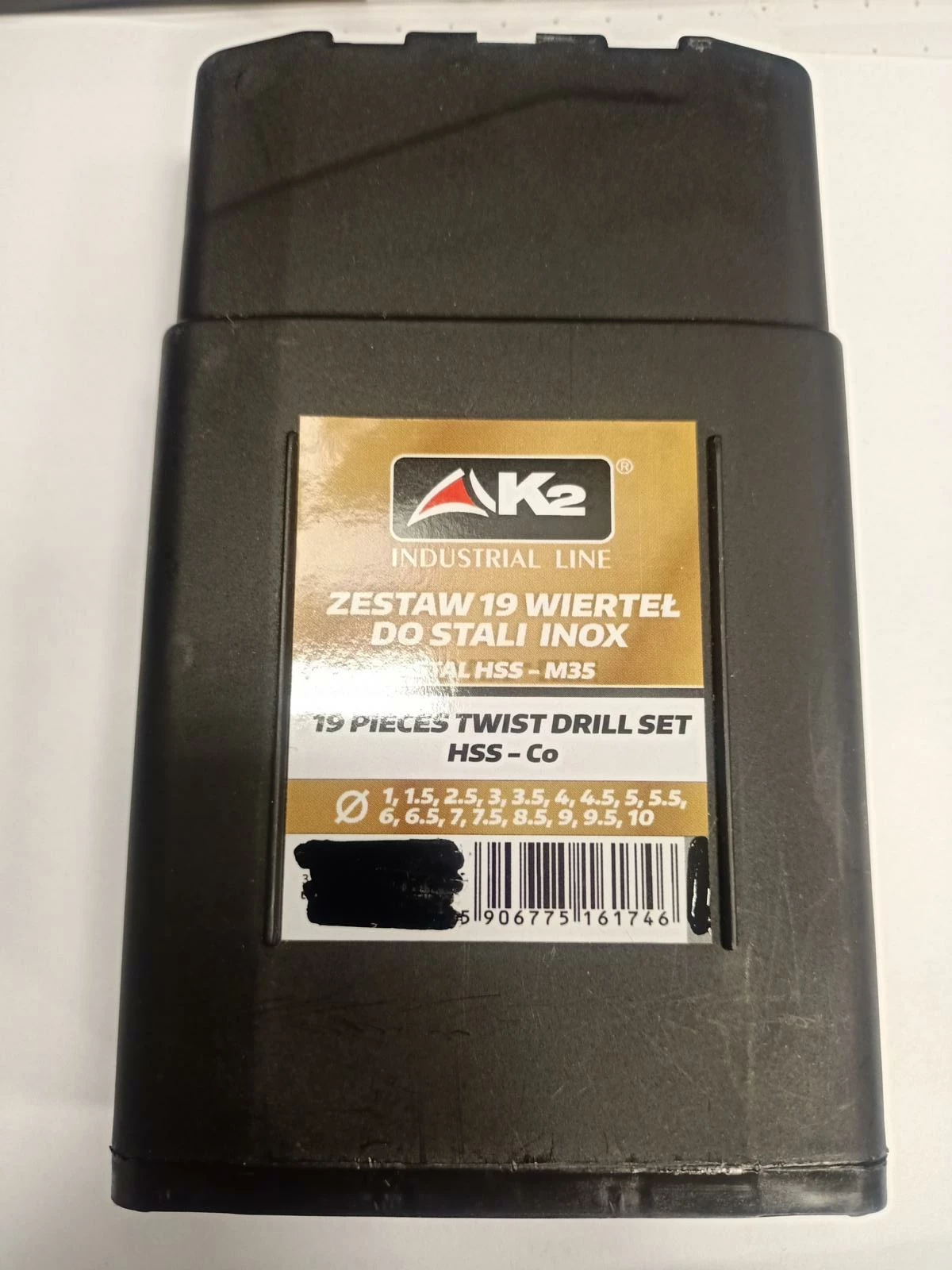 zestaw-19-wiertel-do-stali-inox-stal-hss-m35-k2-260121031-ean-gtin-5906775161746