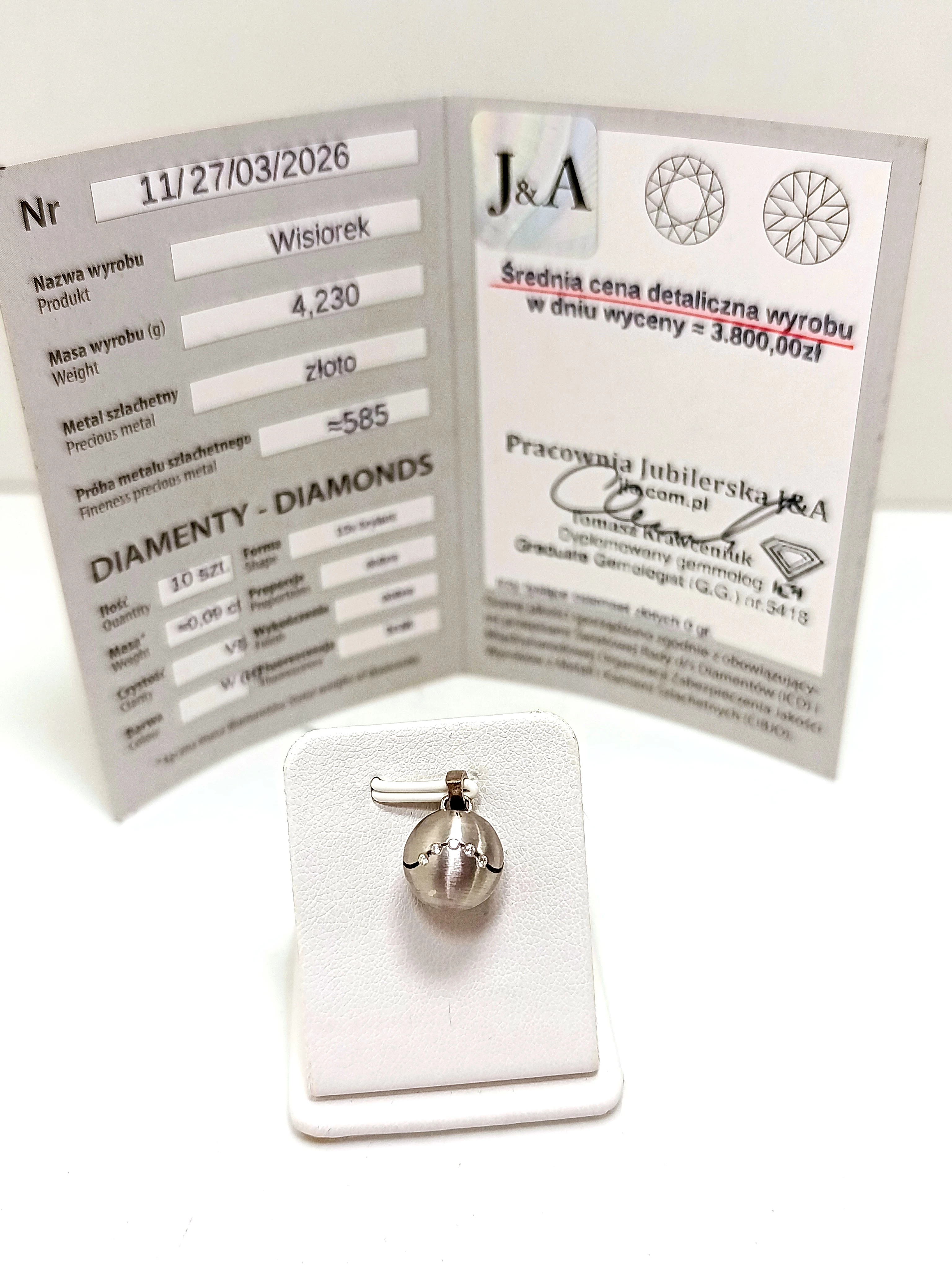 zlota-zawieszka-10x-brylant-009ct-585-423g-aleje-jerozolimskie-33-warszawa-boonum