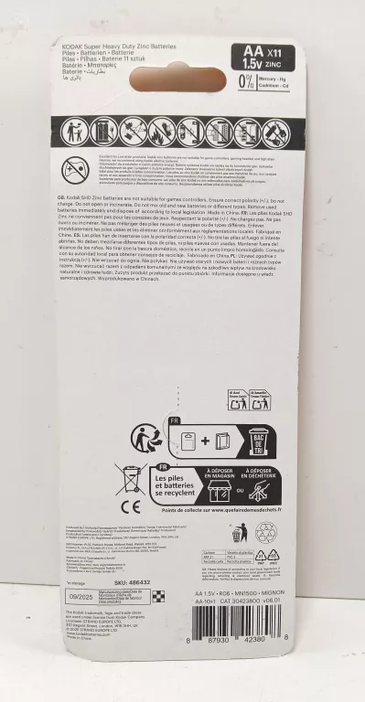 baterie-kodak-aa-11szt-ean-gtin-0887930423808