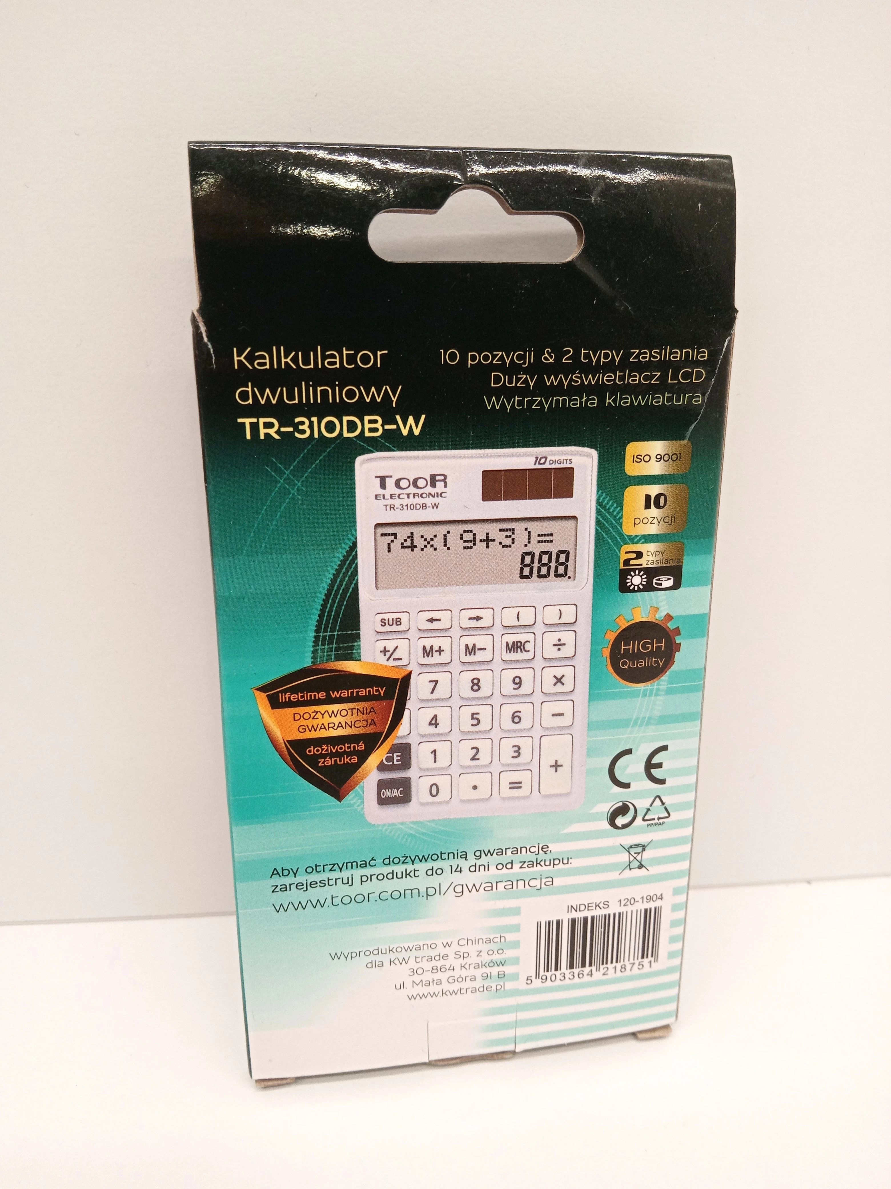 kalkulator-dwuliniowy-toor-tr-310db-w-10-pozycyjny-ean-gtin-5903364218751