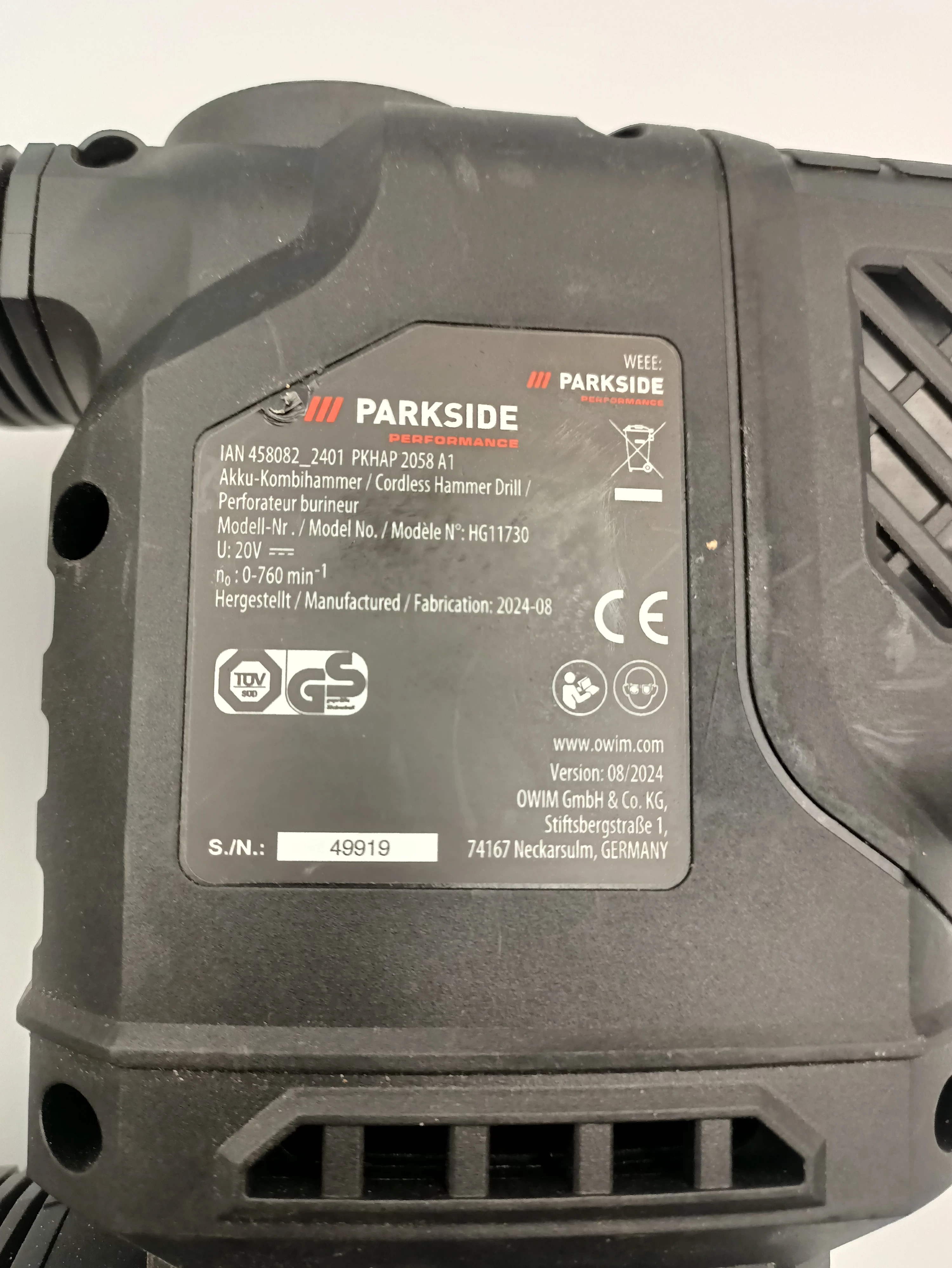 mlotowiertarka-parkside-pkhap-2058-a1-samo-body-ean-gtin-4335754091612