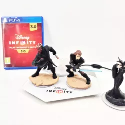 ZESTAW DISNEY INFINITY (CZYTNIK + GRA INFINITY 3.0 + FIGURKI (DWIE USZKODZ