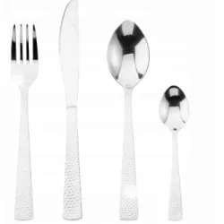 KOMPLET STALOWYCH SZTUĆCÓW SECRET DE GOURMET D'ORO