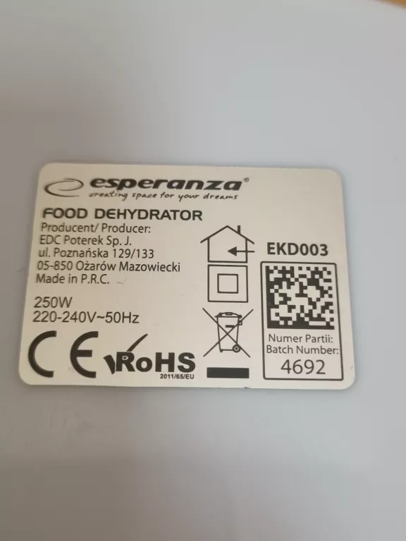 suszarka-do-grzybow-esperanza-delicatesse-ean-gtin-5901299949825