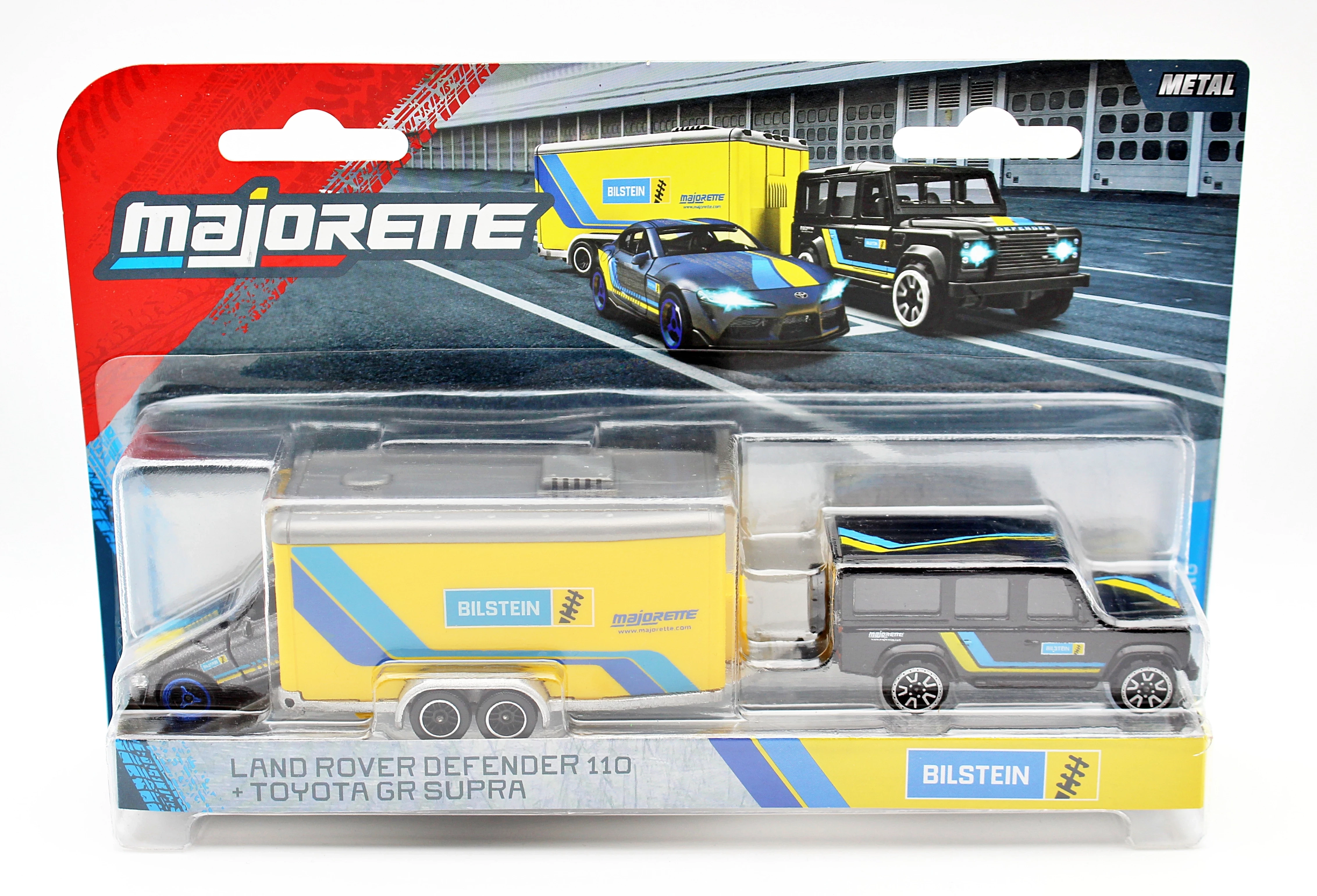 auto-metel-majorette-land-rover-defender-110-toyota-gr-supra-bilstein-glogowska-160-poznan