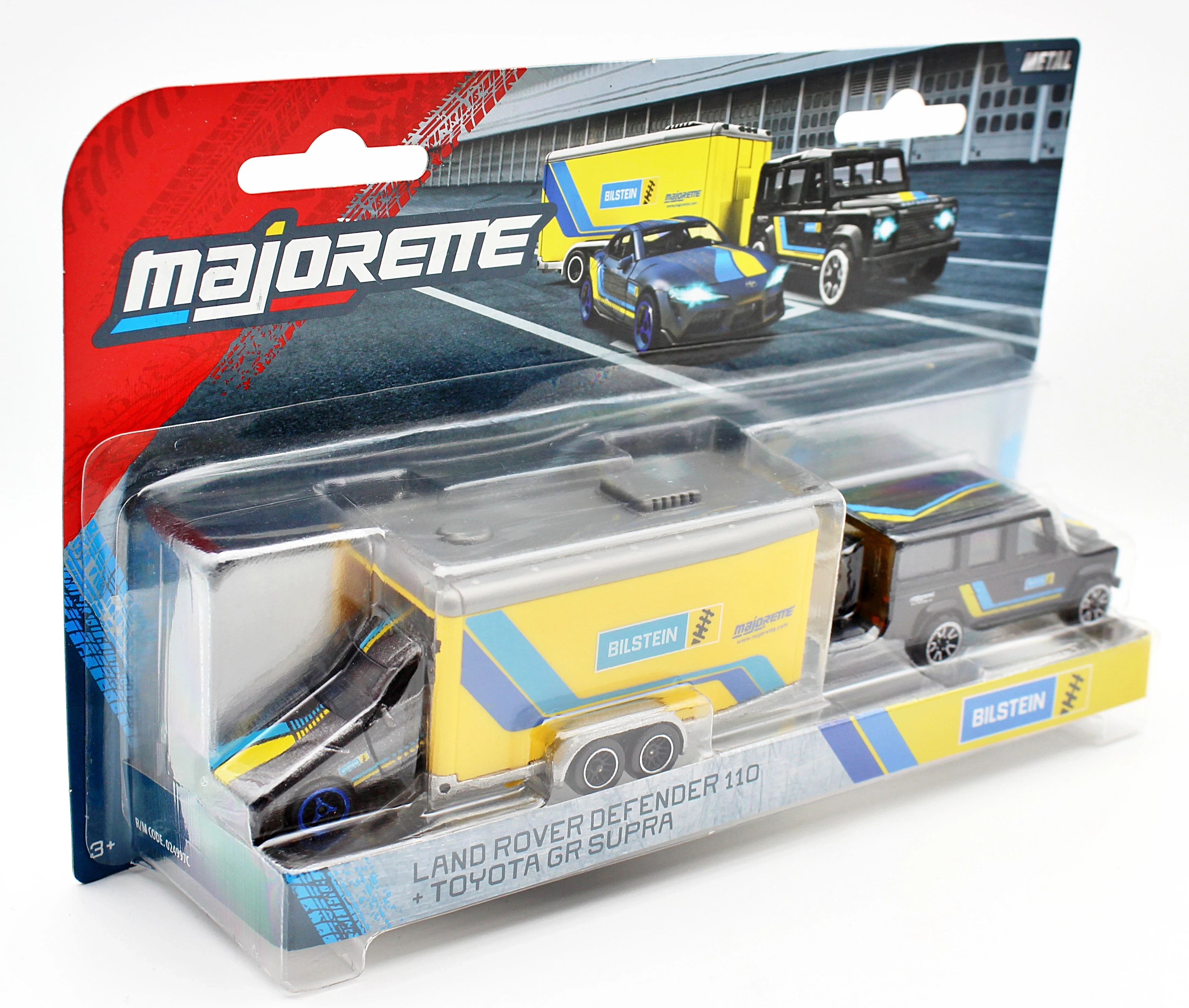 auto-metel-majorette-land-rover-defender-110-toyota-gr-supra-bilstein-stan-11323-2