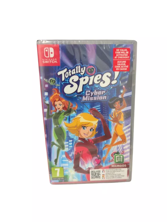 gra-nintendo-switch-odlotowe-agentki-totally-spies-cybermisja-klucz-sikorskiego-14-sj-gorzow-wlkp