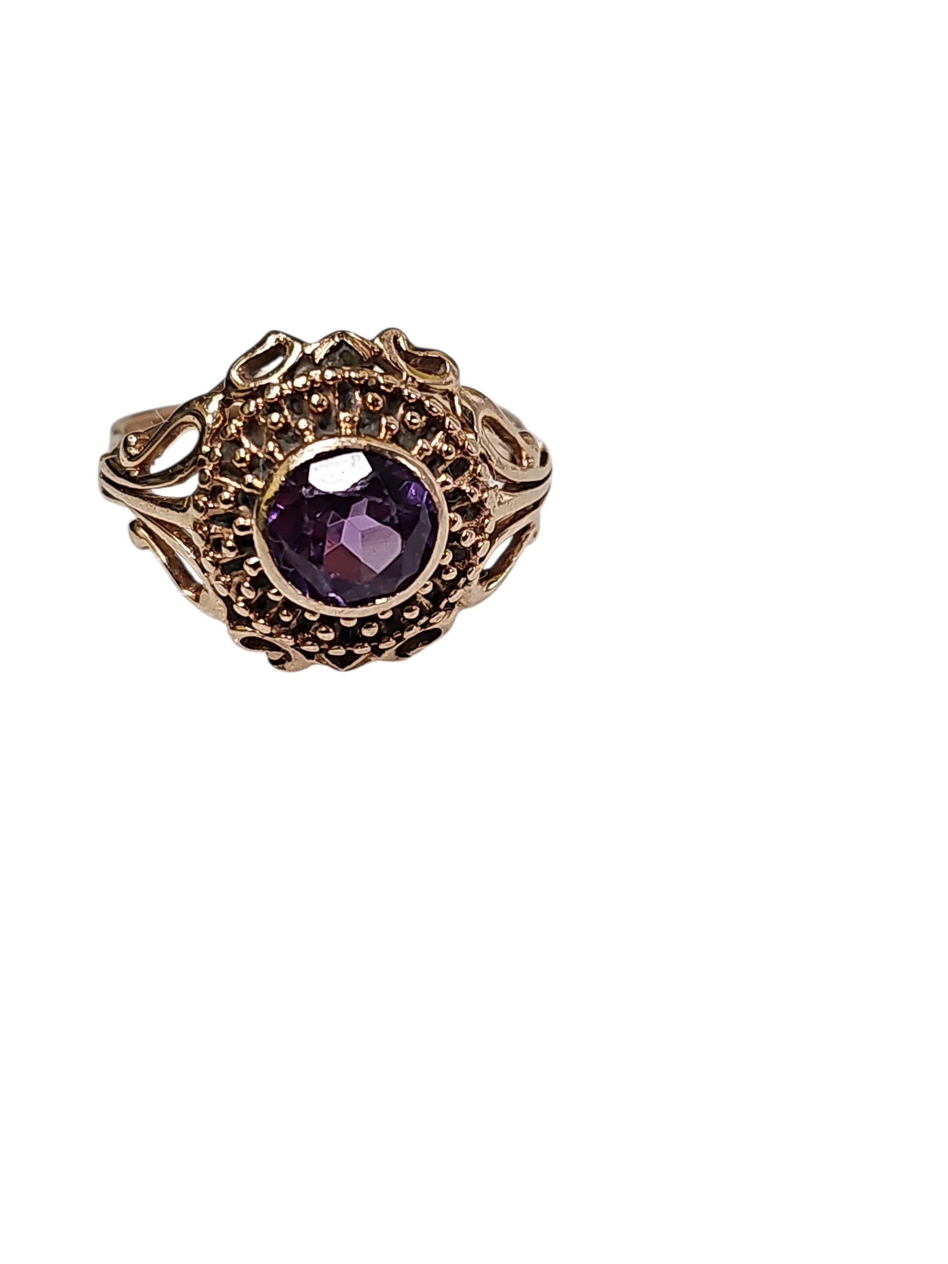 zloty-pierscionek-fioletowe-oczko-w-492g-pr-583-ean-gtin-5901050601146