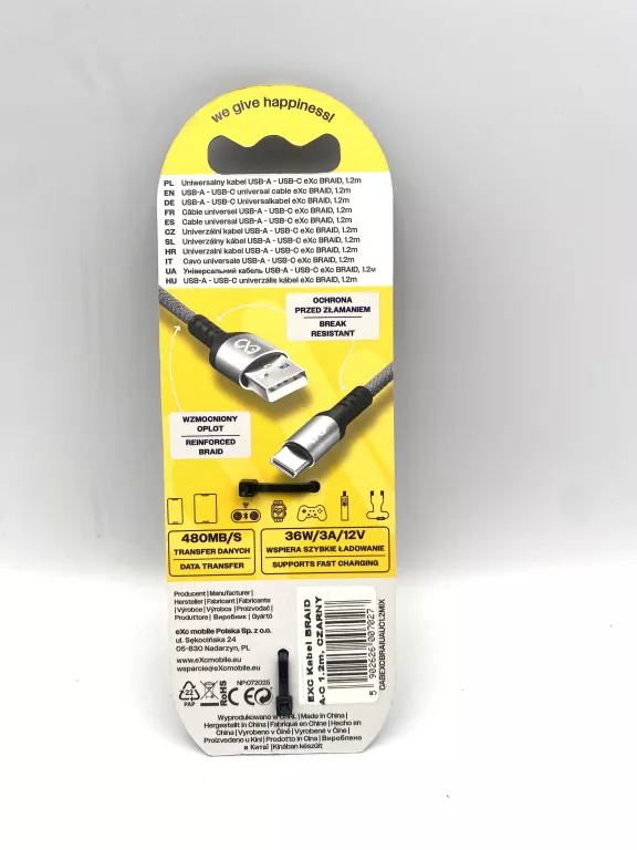 kabel-usb-c-120cm-exo-ean-gtin-5902626007027