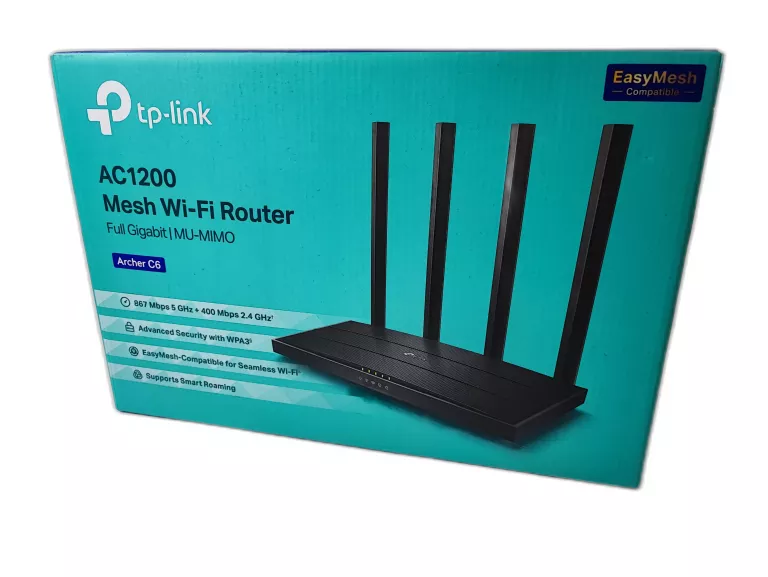 router-tp-link-archer-c6-jak-nowy-3-maja-105-dabrowa-gornicza