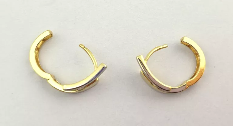 zlote-kolczyki-z-bialym-zlotem-kolka-cyrkonie-585-303g-stan-11323-2