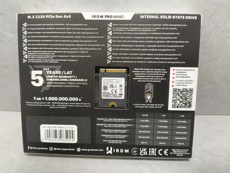 dysk-ssd-irdm-pro-nano-m2-2230-1tb-73006000-igla-ean-gtin-5908267965924