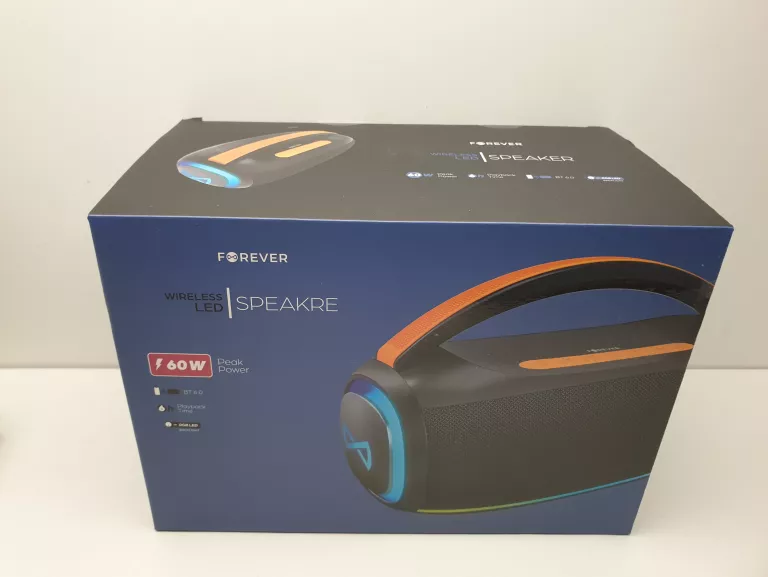 glosnik-bluetooth-forever-wireless-led-60w-komplet-stan-fabryczny-ean-gtin-5907504584546