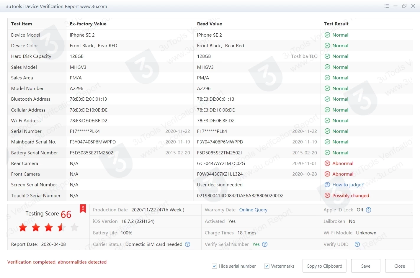 telefon-apple-iphone-se-2020-lte-3128gb-47-nfc-bateria-100-czerwony-pojemnosc-akumulatora-2018