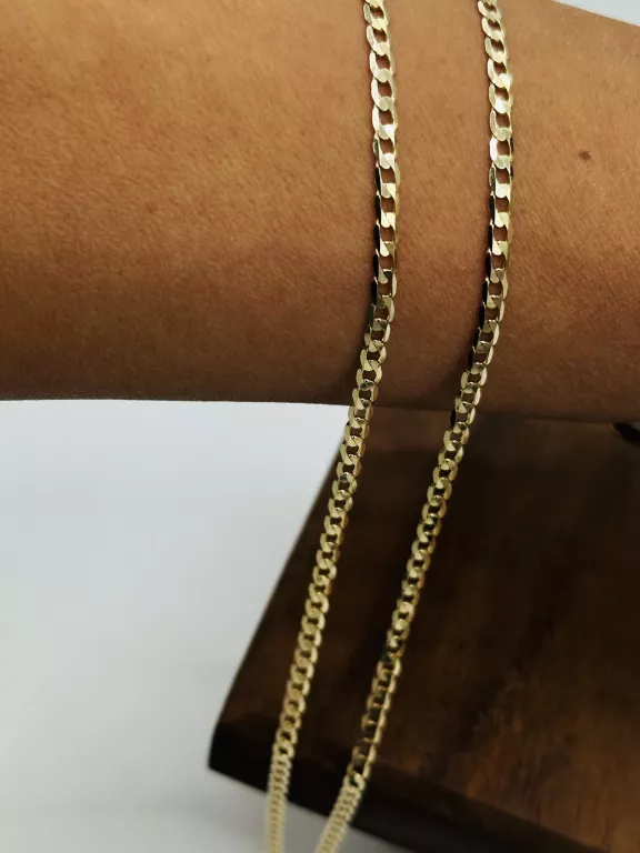 nienoszony-zloty-lancuszek-pancerka-712g-585-55-cm-splot-2208-1