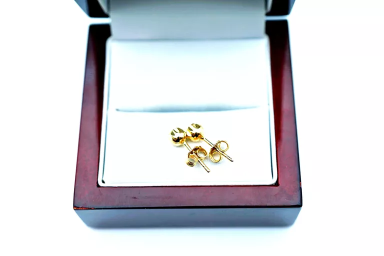 zlote-kolczyki-kulki-mlotkowane-sztyft-pr-585-113g-49mm-14k-material-15835-2