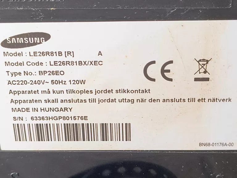 telewizor-samsung-le26r81b-zasilacz-pilot-stan-11323-2