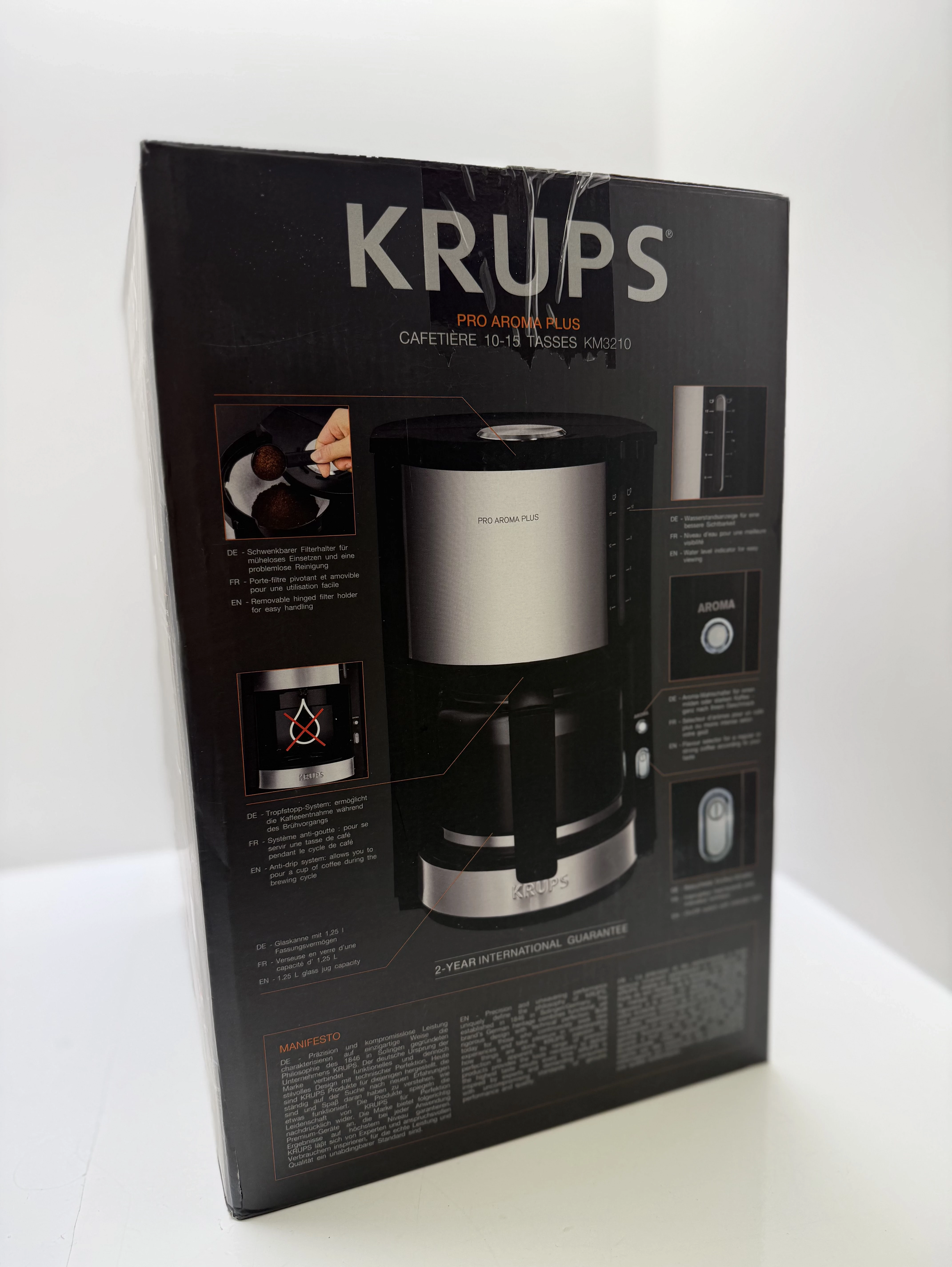 ekspres-przelewowy-krups-pro-aroma-plus-km3210-czarny-ean-gtin-3045386373857