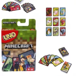 KARTY UNO MINECRAFT MATTEL