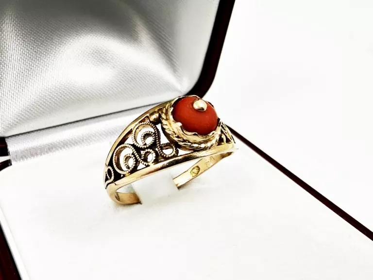zloty-pierscionek-p585-z-koralem-rozmiar-16-waga-271-material-15835-2